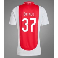 Camiseta Ajax Josip Sutalo #37 Primera Equipación 2024-25 manga corta